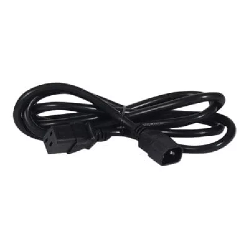 APC C19/C14 2m Nero connettore femmina C14 connettore femmina C19
