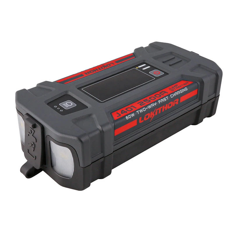 Avviatore auto Lokithor J401 2500A, powerbank 20000mAh