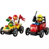 LEGO CITY 60458 Pizza contro camion dei pompieri