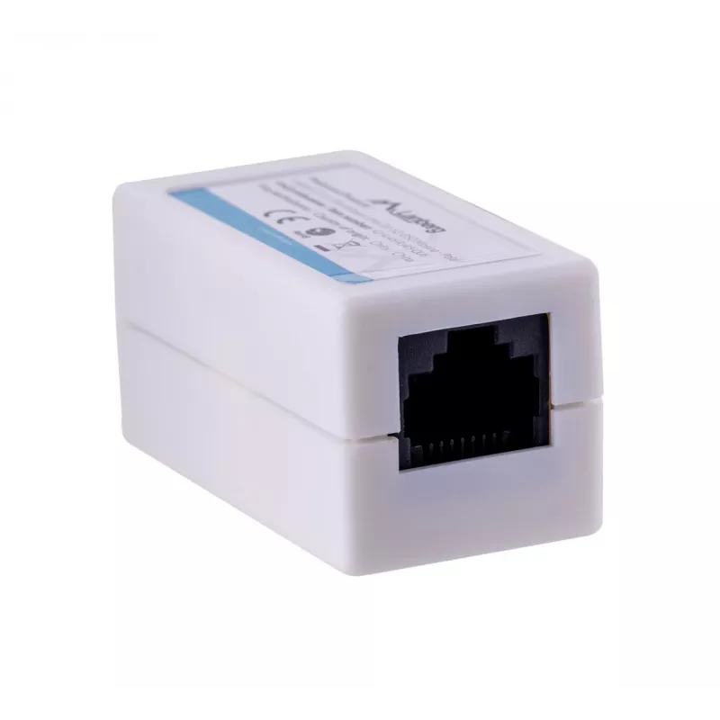 Lanberg AD-RJ45-RJ45-OU6 giunto RJ45 Cat.6 UTP, bianco