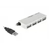 Hub USB DeLOCK 87445 4 porte esterno 480 Mbit/s bianco