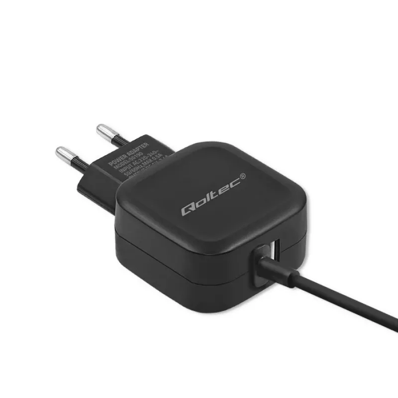 Qoltec 50190 caricabatterie per dispositivi mobili, cellulare, tablet, telefono, universale