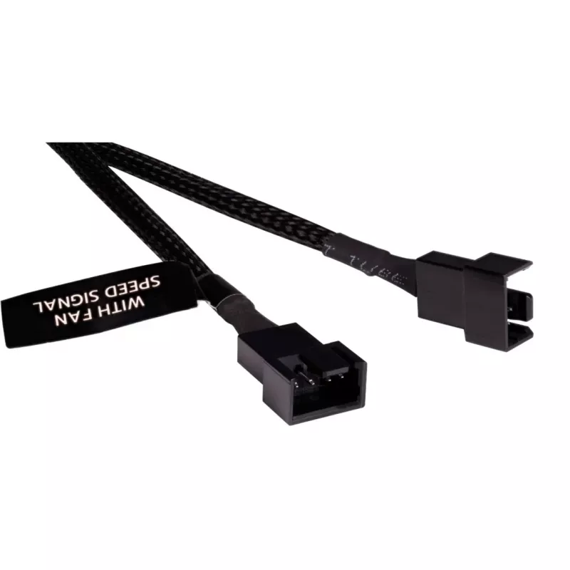 Alphacool 18683 - cavo splitter RGB - plastica - nero - 4 poli - 300 mm - 1 pz.
