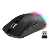 Mouse senza fili MEDIA-TECH MT1124 BT/RF Silent & Recharge — ambidestro, 3200 DPI, Bluetooth + 2,4 GHz USB, 6 tasti, ricaricabile