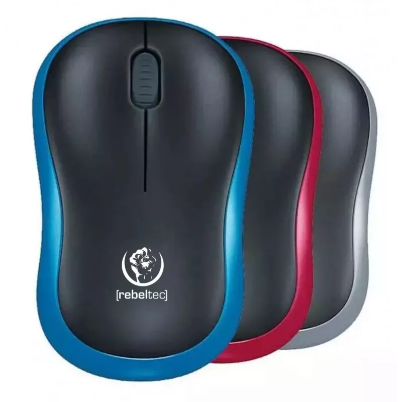 Mouse ottico wireless Rebeltec METEOR blu RBLMYS00048 USB