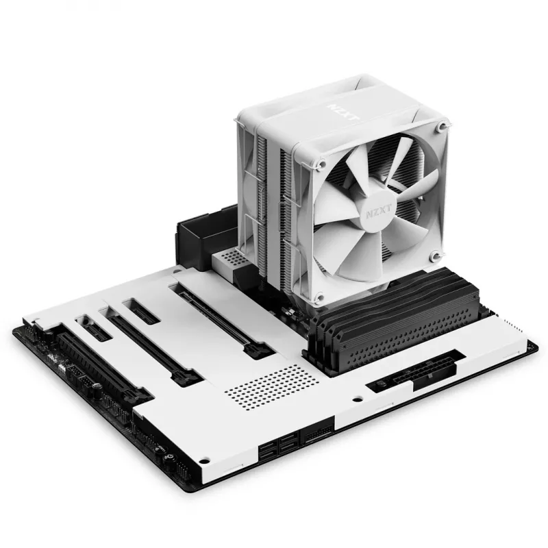 Dissipatore ad aria per processore NZXT T120 12 cm bianco 1 pz.
