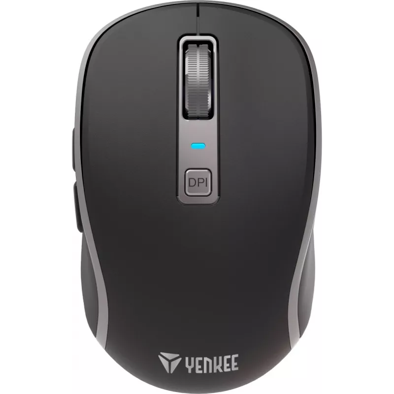 Mouse wireless Dual WiFi+Bluetooth, batteria ricaricabile, 5 tasti