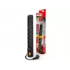 HSK DATA S10 prolunga 3 m 10 prese AC interno/esterno nero