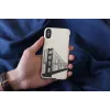 Custodia per cellulare man and wood per iPhone X/XS, design Handbrücken, nero