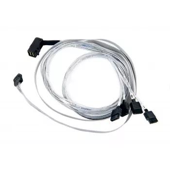 Cavo Adaptec ACK-I-rA-HDmSAS-4SATA-SB-.8M 0,8 m