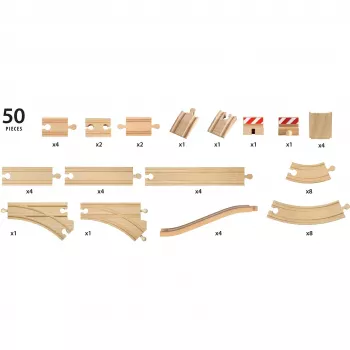 Brio World XXL Large Track assortimento, ferrovia