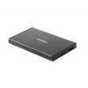 NATEC RHINO GO case USB 3.0 per HDD/SSD SATA 2,5'', nero alluminio