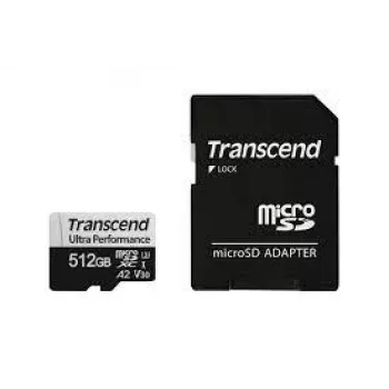Memoria Micro SDXC 512GB W/A/TS512GUSD340S Transcend
