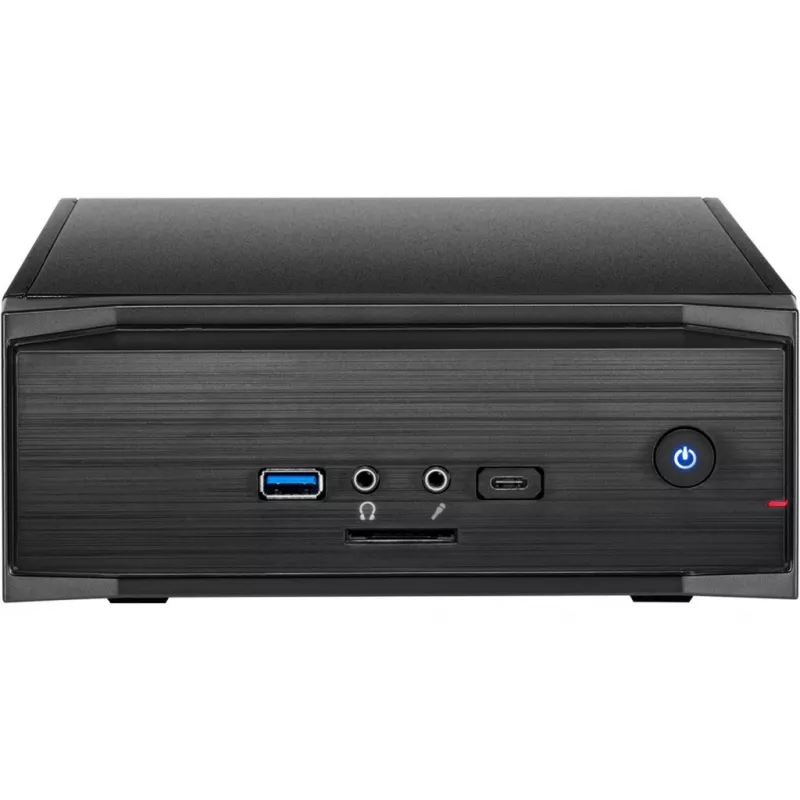 Case Inter-Tech MW-01 II Mini-ITX, USB 3.0 (tipo A+C) nero, lettore di schede (88881244)