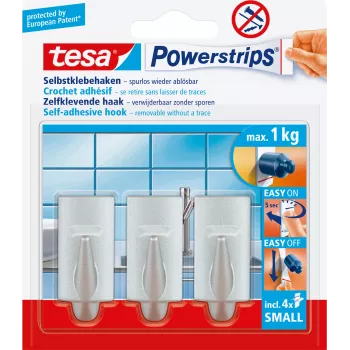 Gancio universale TESA 57544-00010-03 cromo interno 3 pz.