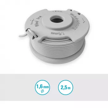 Rocchetto filo Gardena 5412-20 grigio ABS nylon 1 pz.
