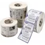 Zebra Z-Ultimate 3000T - bianco - poliestere - trasferimento termico - permanente - rettangolare (3010243)