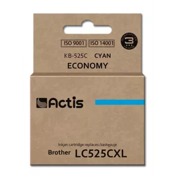 Actis KB-525C inchiostro (sostitutivo per Brother LC525C; Standard; 15 ml; ciano)