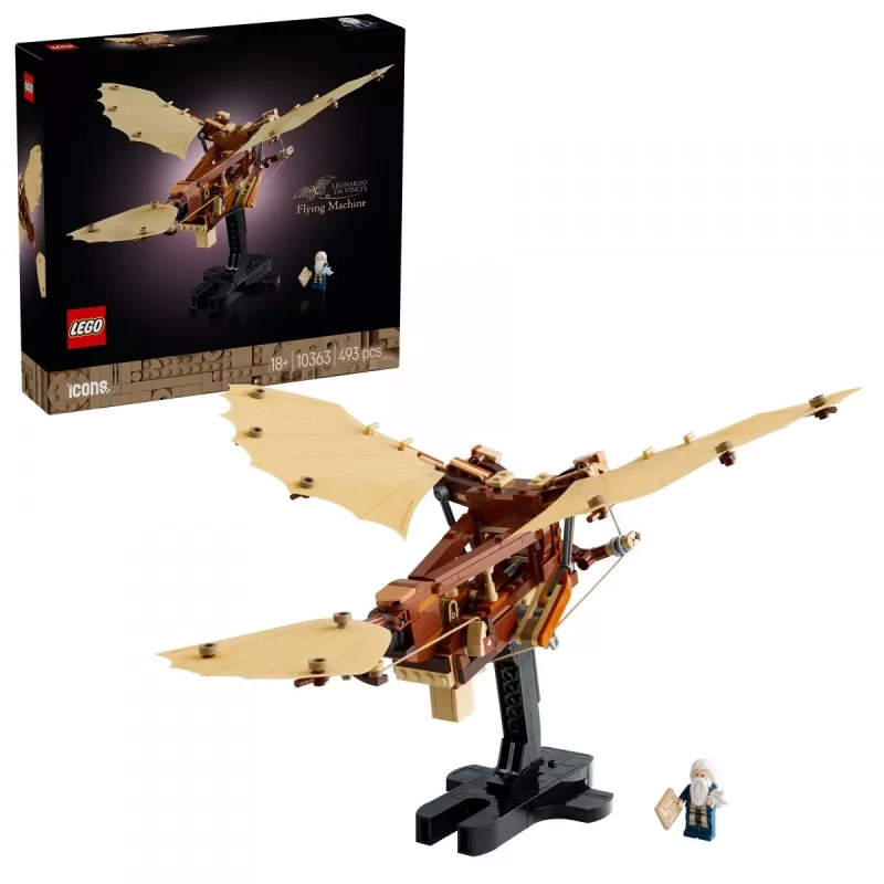 LEGO ICONS 10363 La macchina volante di Leonardo da Vinci