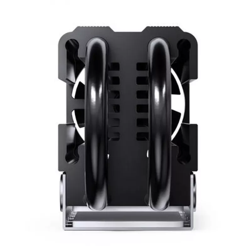 Dissipatore per SSD M.2 Jonsbo M.2-7 nero — dissipatore passivo per unità M.2, design in alluminio piatto