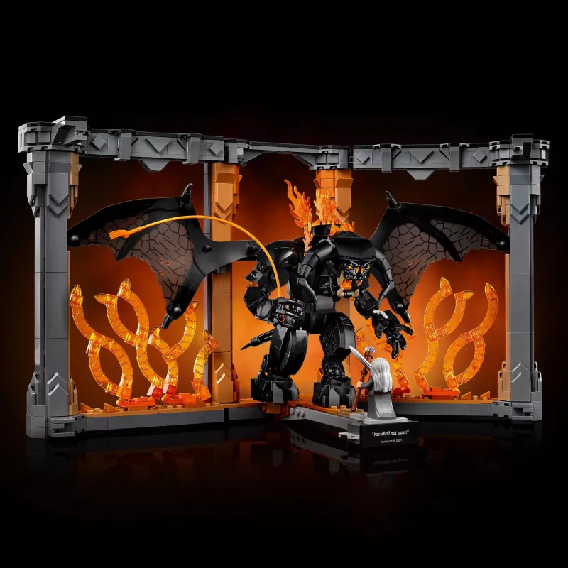 LEGO ICONS 10367 Il Signore degli Anelli: Balrog Book Nook