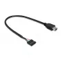 Cavo USB DeLOCK 83170 USB 2.0 0,3 m Mini-USB B nero