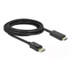 Cavo Delock DisplayPort 1.1 maschio > High Speed HDMI-A maschio passivo 3 m nero (82435)