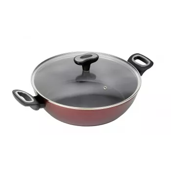 Pentola per minestra JATA TF924 2,4 L rossa alluminio