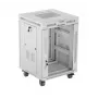 Armadio rack Lanberg FF01-6615-12SL 15U rack a libera installazione grigio