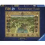 Ravensburger Puzzle Hogwarts mappa 1500 pezzi – Ravensburger 1500 pezzi