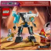 LEGO NINJAGO Set 71827 Mech armatura da combattimento di Zane, 92 pezzi, 2 minifigure, altezza 100 mm, età 6+