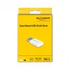 Scheda di rete WLAN DeLOCK 12770 USB 5000 Mbit/s wireless bianca