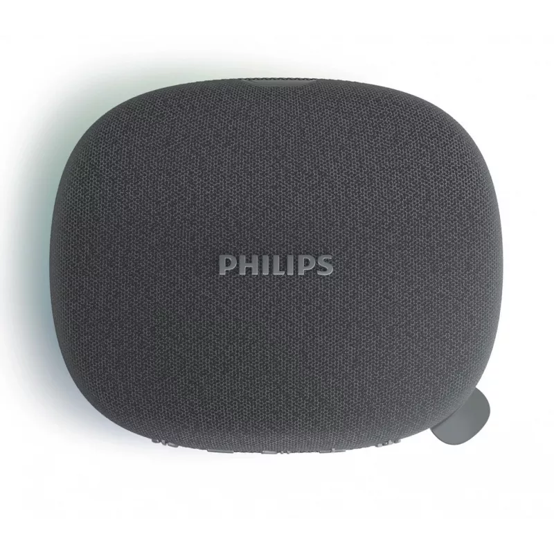 Altoparlante Bluetooth Philips TAS2307BK/00 con luci integrate, riproduzione audio wireless