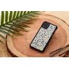 Custodia per smartphone Man and Wood per iPhone 11 Pro Max – triangolo blu, copertura protettiva nera