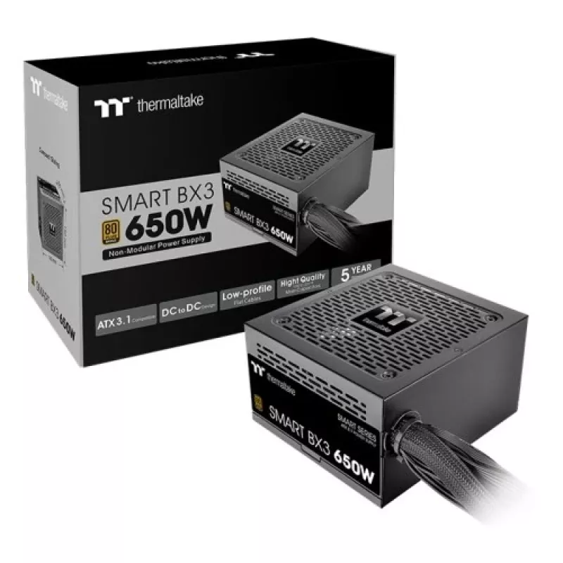 Thermaltake Smart BX3 650W | 80Plus Bronze | non modulare