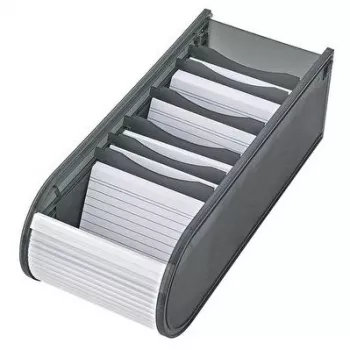 Set schede di studio WEDO Lernkartei A8 – 500 schede (100 grigie) per studio e ripasso