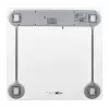 Bilancia pesapersone elettronica CLATRONIC PW 3368 — max 150 kg, precisione 100 g, piattaforma in vetro