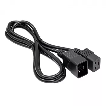 Cavo di prolunga server Akyga AK-UP-03 IEC C20 a C19, 1,8 m, nero
