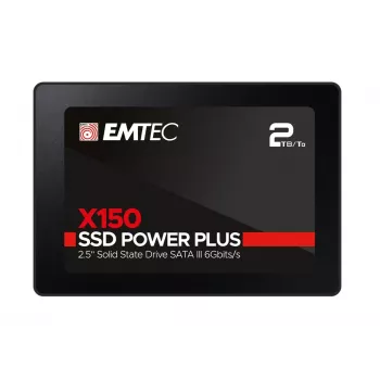 Emtec X150 Power Plus - SSD - 2 TB - interno - 6,4 cm (2,5