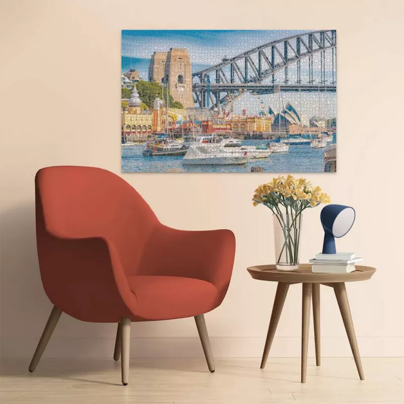 Puzzle Ravensburger Secret Sydney 3000 pezzi – panorama urbano 3000 pezzi