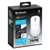 Mouse WIRELESS DEFENDER FAME GM-516 RF+BT 10000DPI 6P bianco