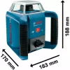 Bosch GRL 400 H Professional laser rotante 400 m 635 nm (< 1 mW)
