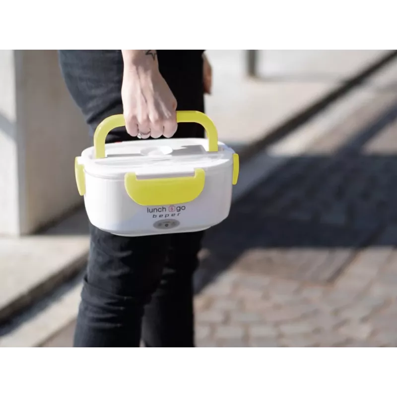 Portavivande elettrico Beper 90.920G – scaldavivande 1 L, giallo