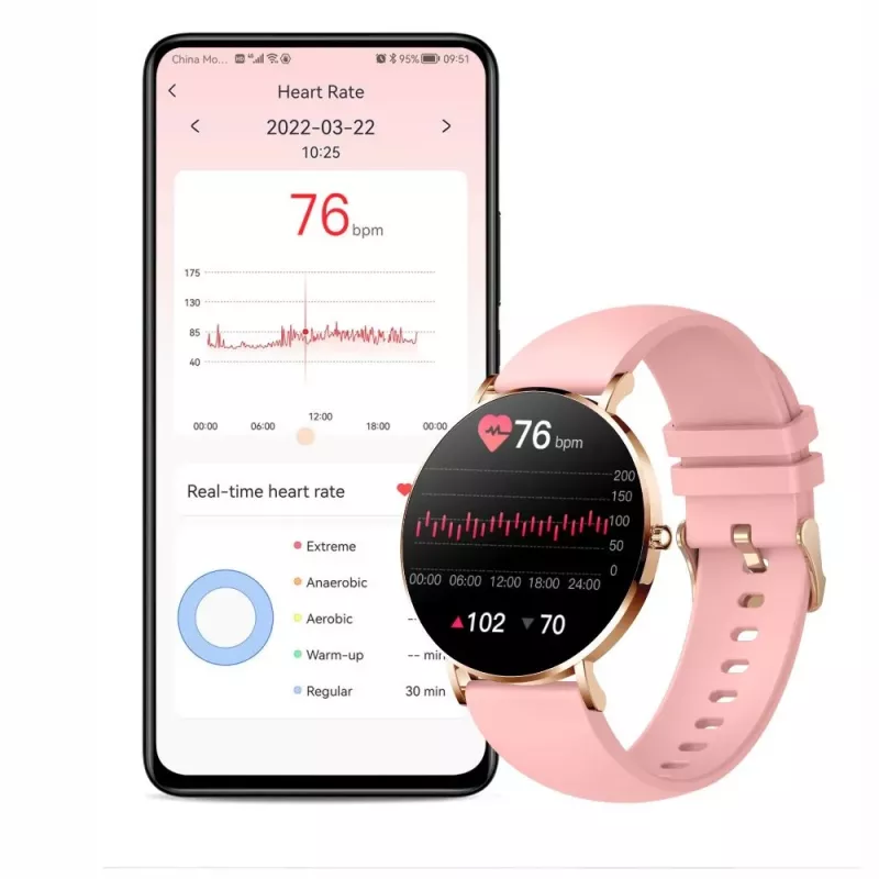 Smart Watch Manta SWU501PK rosa