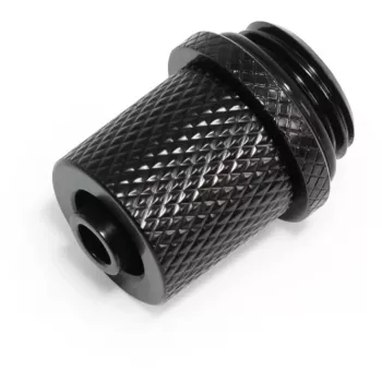 Alphacool 17643 Raccordo ottone nero 17 mm × 17 mm × 21 mm