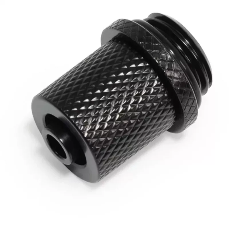 Alphacool 17643 Raccordo ottone nero 17 mm × 17 mm × 21 mm