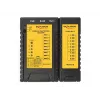 Tester per cavi di rete DeLOCK 86107 nero giallo