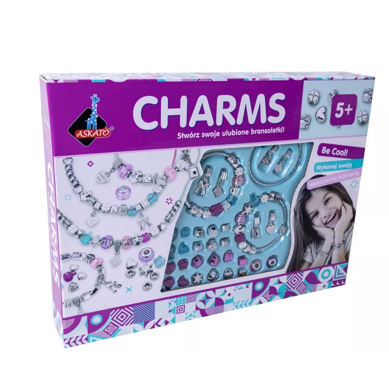 Set per bracciali fai da te Ascato 116105 con perline e strumenti per la creazione di gioielli