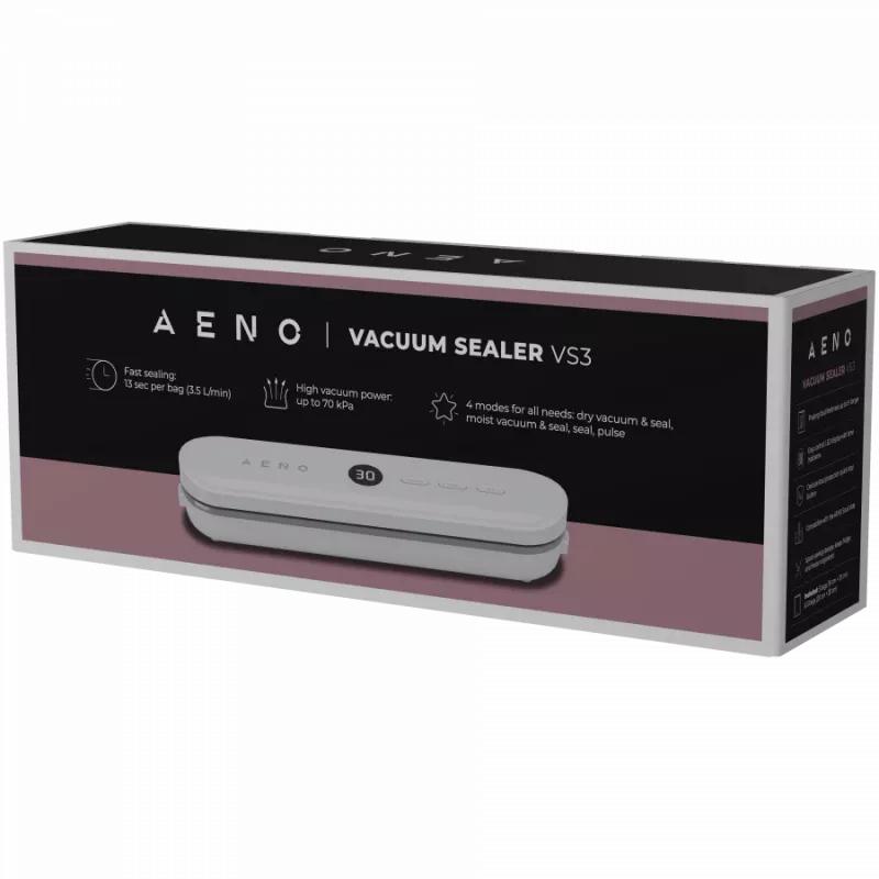 Sottovuoto, bianco, display LED, 80 W, -65 kPa (±5 kPa)
