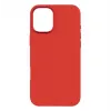 Cover posteriore FIXED per Apple iPhone 16 Plus — MagFlow silicone liquido, rosso